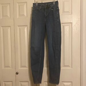 American Eagle Outfitters Classic Blue Straight Leg Jeans